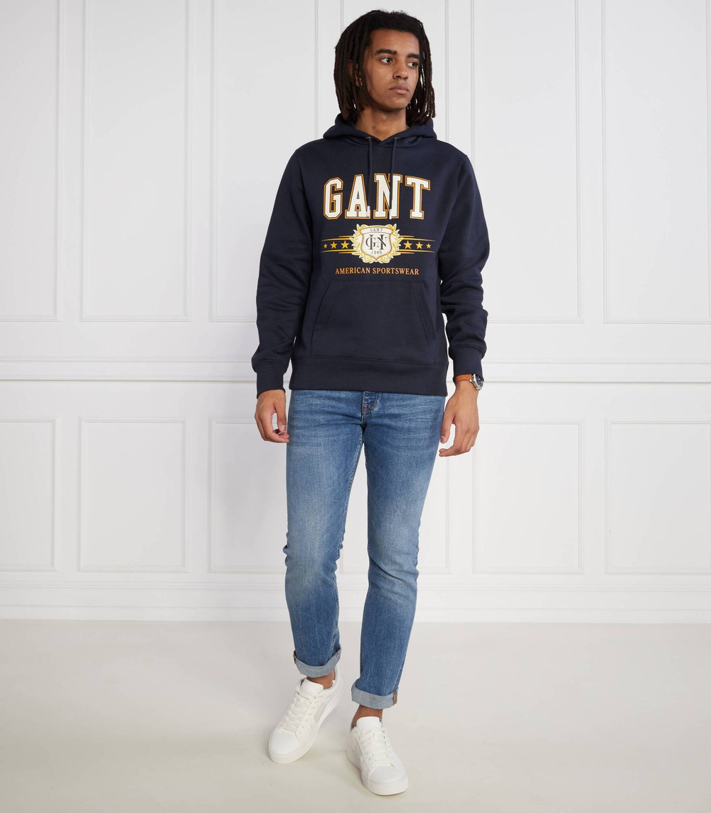 Худи Gant - темно-синий(2007064)