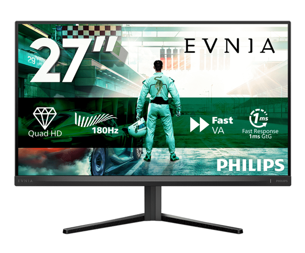 Монитор 27" PHILIPS 27M2N3500NL/01/00 VA 2560x1440 180Hz 0,5мс 300кд/м 5000:1 2xHDMI DP Черный