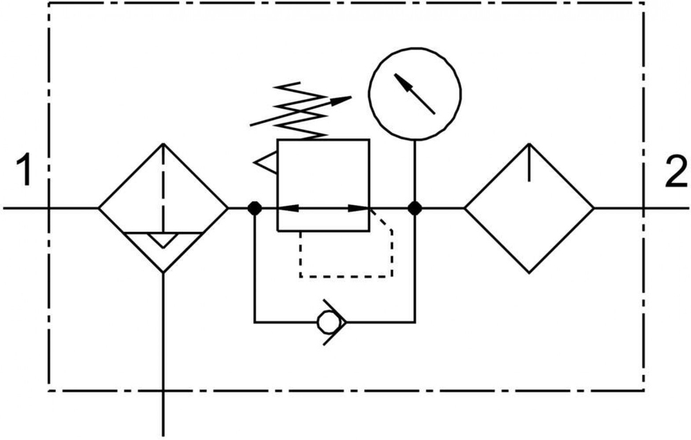 FRCS-3/4-D-MAXI-A Блок подготовки воздуха