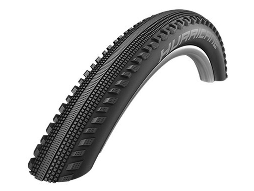 Покрышка 26x2.10 (54-559) 05-11159052 HURRICANE Perf, RaceGuard 54-559 B/B-SK+RT (светоотр полоса) HS499 ADDIX 67EPI B черная SCHWALBE