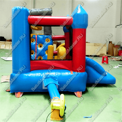 Коммерческий надувной батут "Домик приключений"