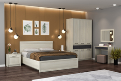 Шкаф комбинированный Лиана 45.03, Ясень Анкор светлый