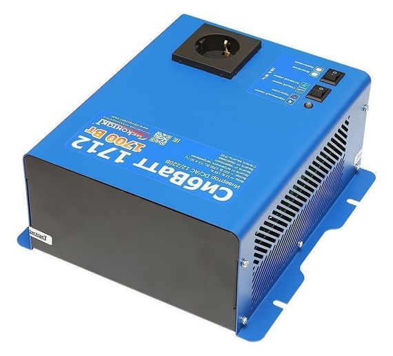 Инвертор СибВатт 1712 DC/AC, 12В/220В, 1700Вт, YASHEL Technologies Инвертор СибВатт 1712 DC/AC, 12В/220В, 1700Вт, фото №751762964