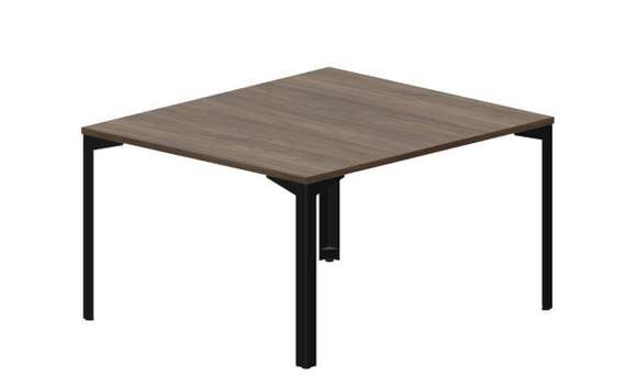 Составной стол на 2 рабочих места 118х136,6х75см, без отверстий