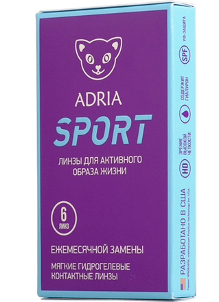Распродажа!!! Контактные линзы Adria Sport (уп. 6 линз)