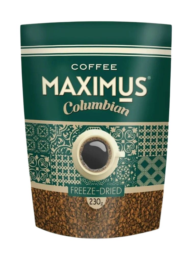 Кофе растворимый Maximus Columbian 230 г x 2 шт