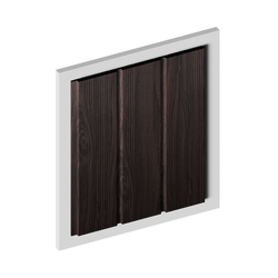 Стеновая панель HiWood декорированная, 270x12 см