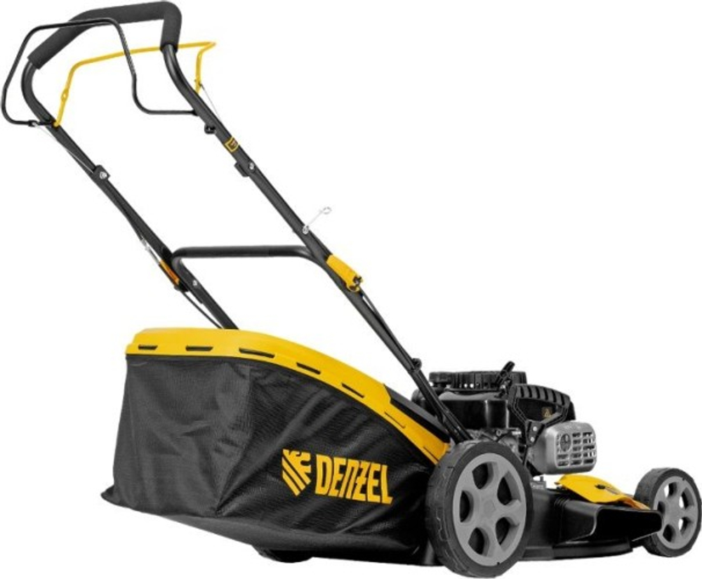 Газонокосилка бензиновая Denzel GLR-510SP-ZS 51 см, привод, травосборник 65 л 58825