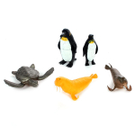 Набор морских животных 5шт, пакет CL03-40