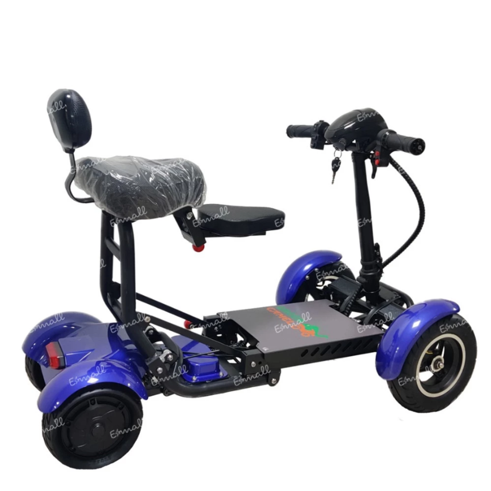 Электро трицикл GreenCamel Кольт 815 (36V 15,6Ah 2x400W) FAT синий