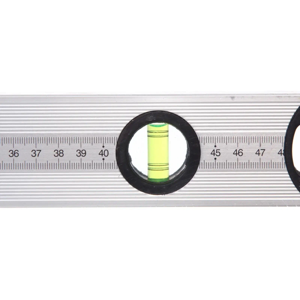 Уровень строительный алюминиевый Lamboss, 3 глазка, 50см