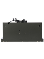 Вытяжка кухонная MACBI Perfa-60G-baf (GREY) серый, D150мм, 1200м3/ч, полновстраиваемая, мотор 230Ватт, стекло 60см, сенсорное управление + управление жестами