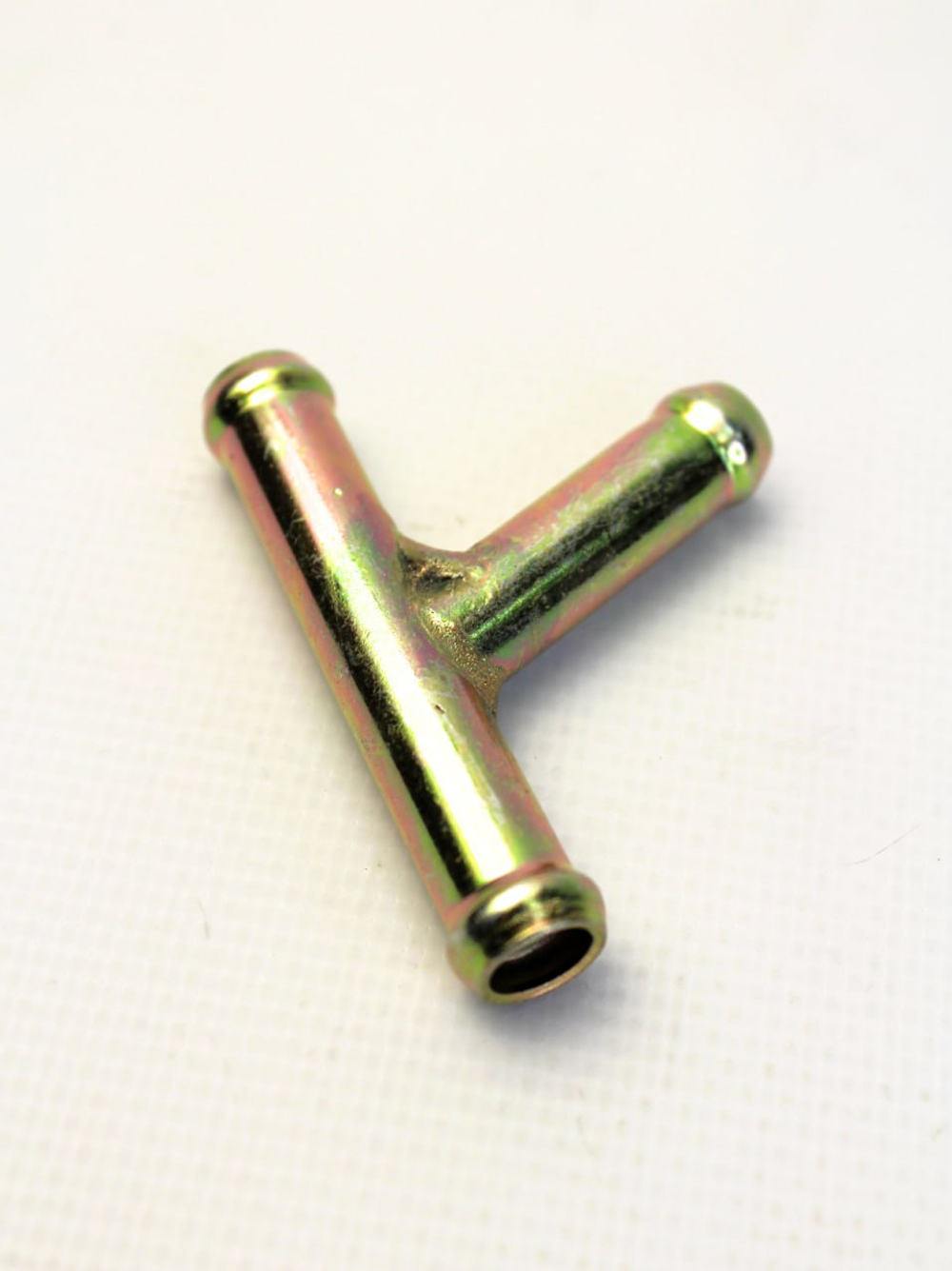 Тройник D 10*10*10 металл угол 70гр - металл, 58х43х10мм, 40 грамм