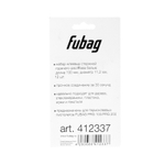 Клеевые стержни Fubag PRGC 100 белые   412337