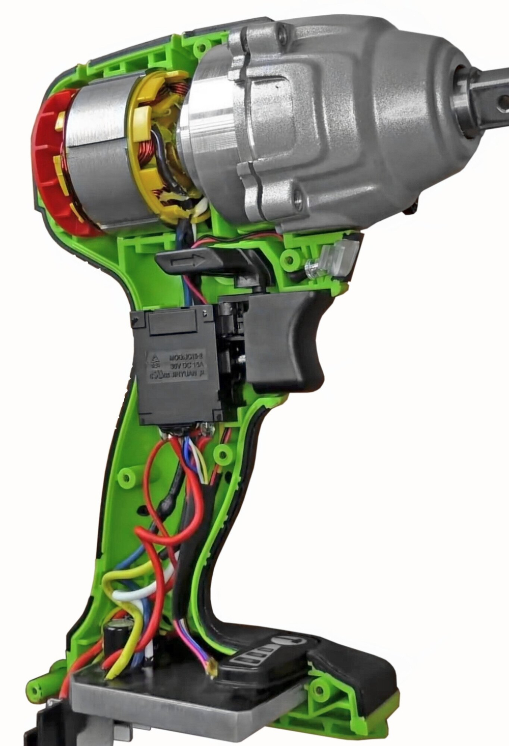 Гайковерт ударный аккумуляторный GREENWORKS GD24IW400 24В,400Hm,1/2,б/щ,без АКБ и ЗУ (3802907)