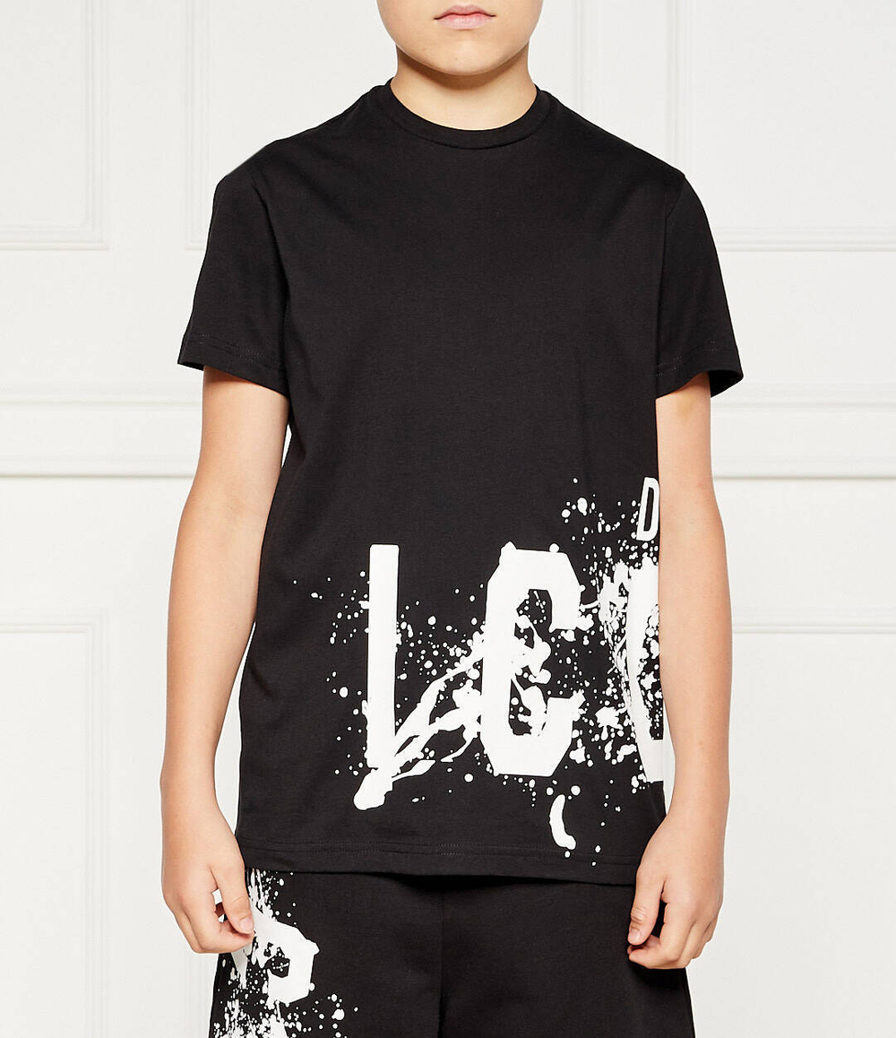 Футболка icon Dsquared2 - черный(DQ2419 D00MM)