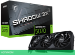 Видеокарта MSI GeForce RTX 5070 12Gb Shadow 3X