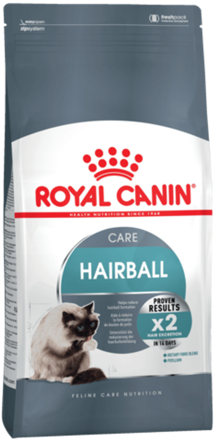 Royal Canin 400г Hairball Care Сухой корм для кошек для профилактики образования волосяных комочков