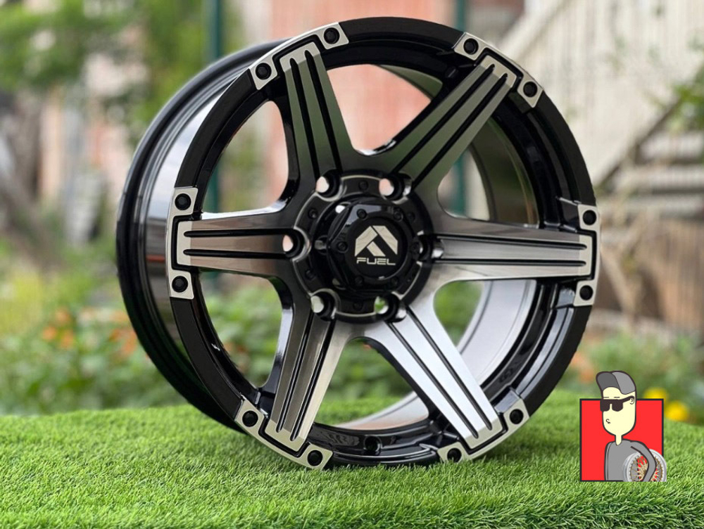 Комплект дисков Fuel Off Road 16x8 et-15 6x139.7