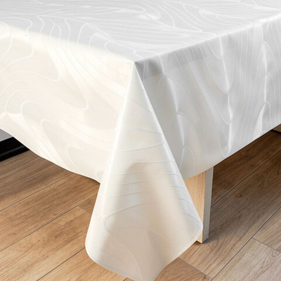 Клеенка BOGEMA шелкография на ткани 0,28мм*137см*20м шампань