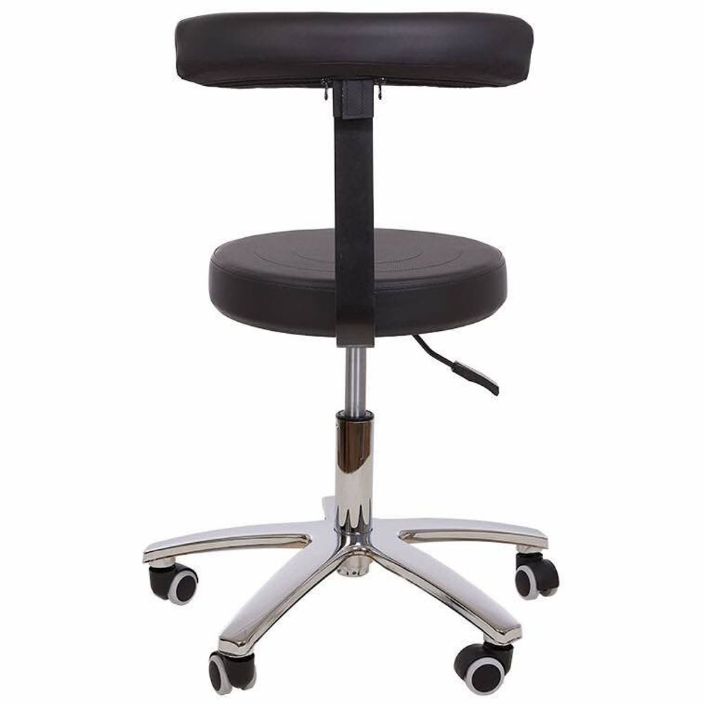 Стул мастера со спинкой БИЛЛИ, металл черн зад