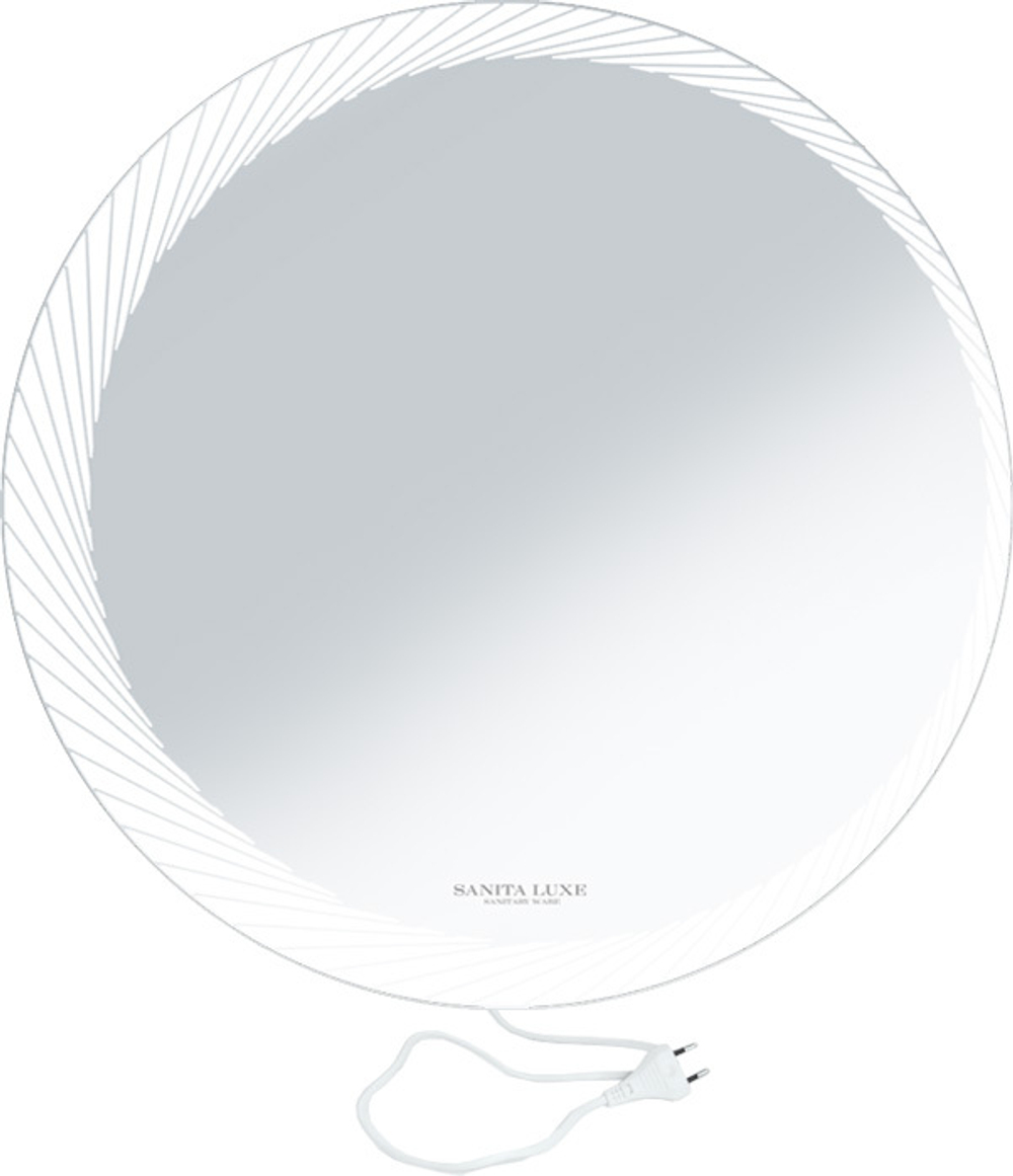 Зеркало Sanita Luxe ART LED D 700 (700х700х30 мм) сенсорное с подсветкой (ART70SLMRRCS0010)