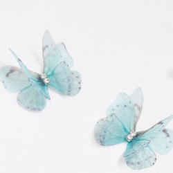 Бабочка шифоновые 3см/10шт
