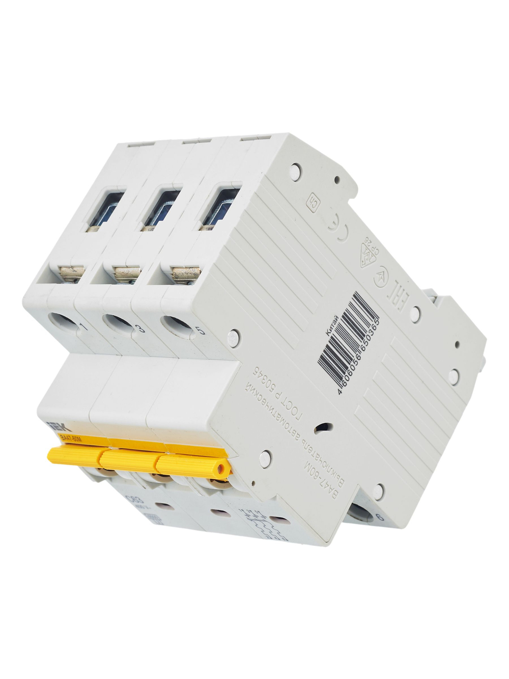 KARAT Автоматический выключатель ВА47-60M 3P C 63А 6кА IEK