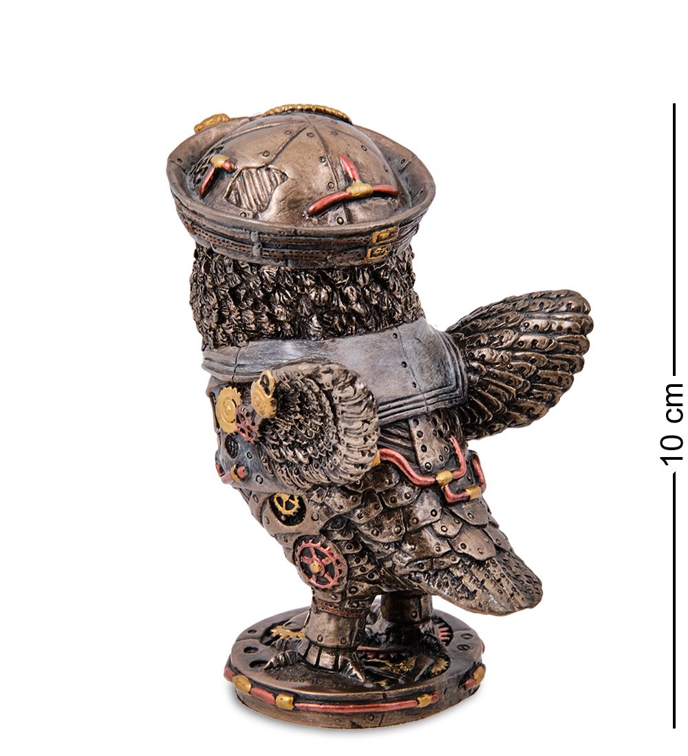 Veronese WS-1250 Статуэтка в стиле Стимпанк «Сова-подводник»
