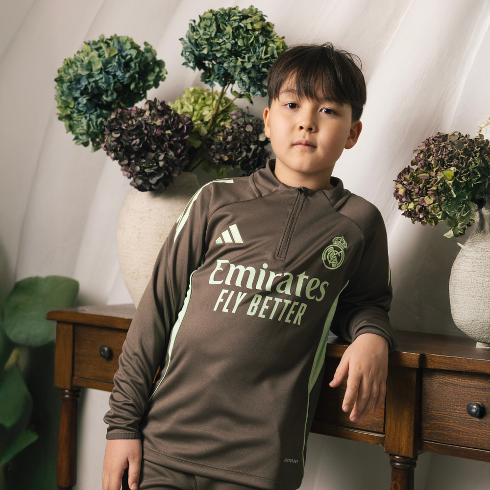 Реал Мадрид / Детский трен.костюм / Хаки