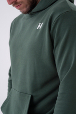 Худи Pull-over Hoodie with a Pouch Pocket 331 Зеленая