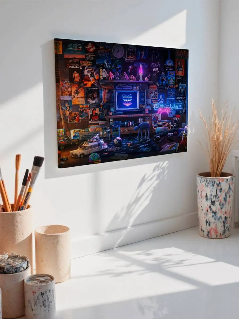 Картина на стену 40 X 50 Комната геймера