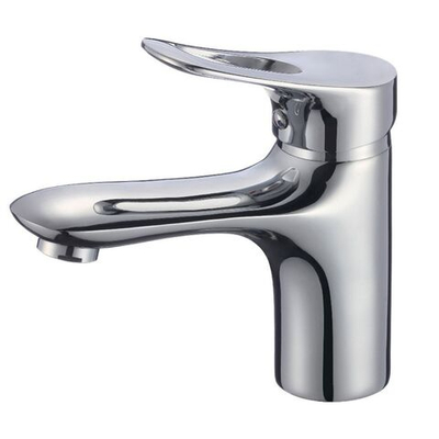 Смеситель для раковины, РМС, корот изл, с картриджем, хром, SL120-001F