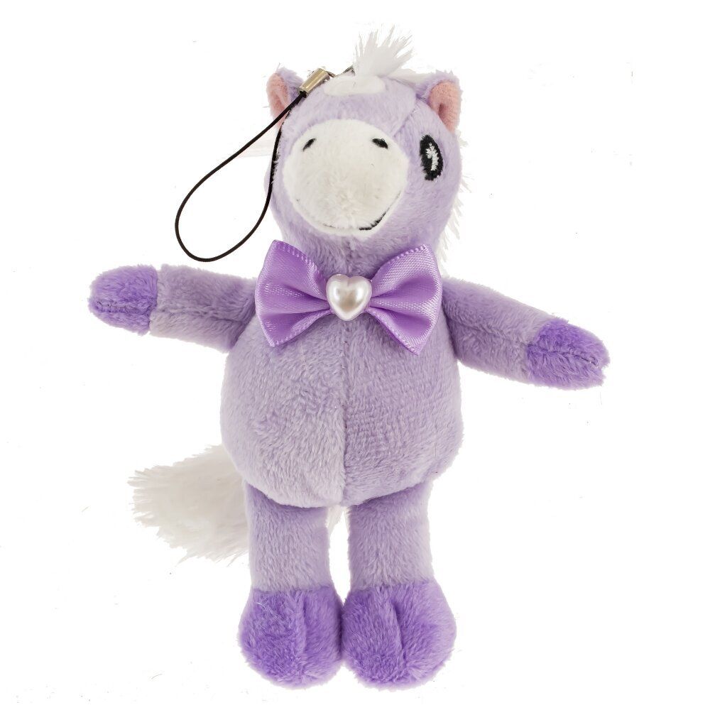 GAEM Игрушка набивная с подвесом "Лошадка", L10 W10 H14 см, 3в.