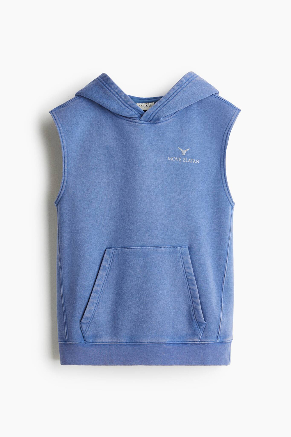 H&M Move x Zlatan Спортивная толстовка без рукавов с капюшоном, синий