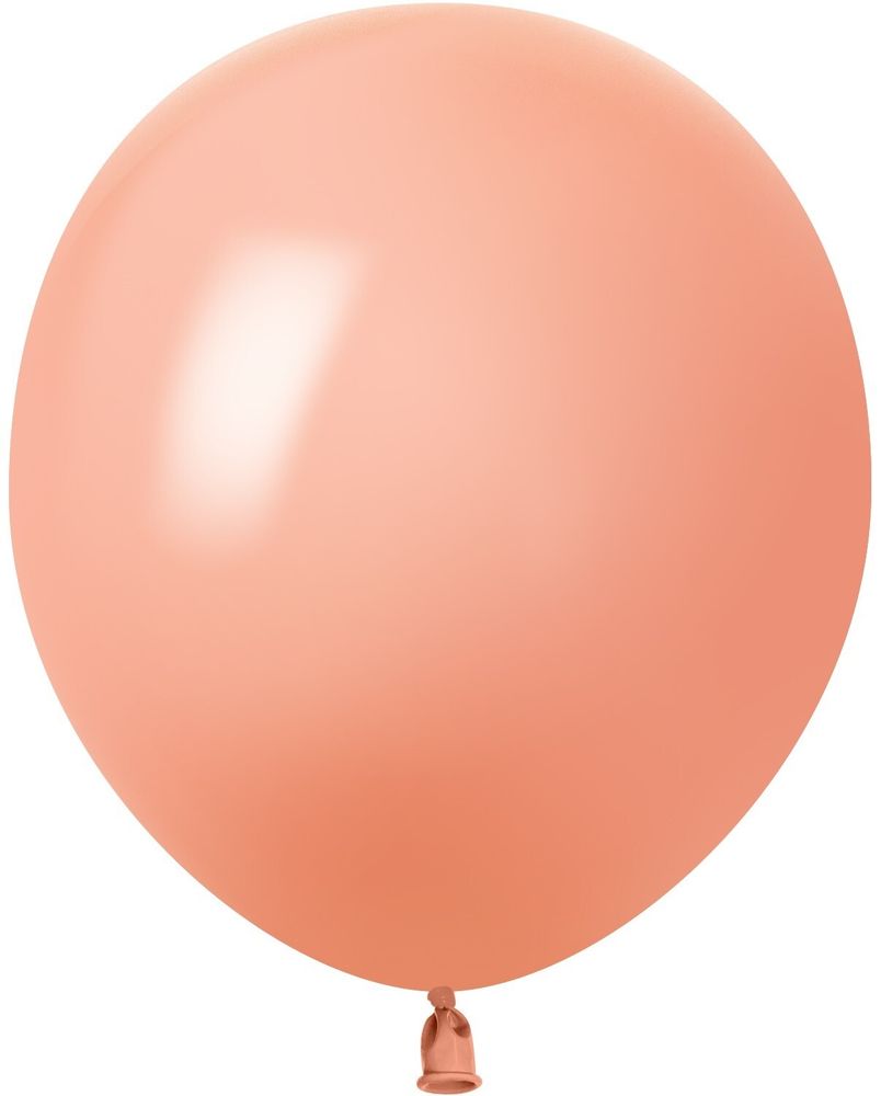 Шар (5&#39;&#39;/13 см) Пастель, Персиковый, 100 шт.