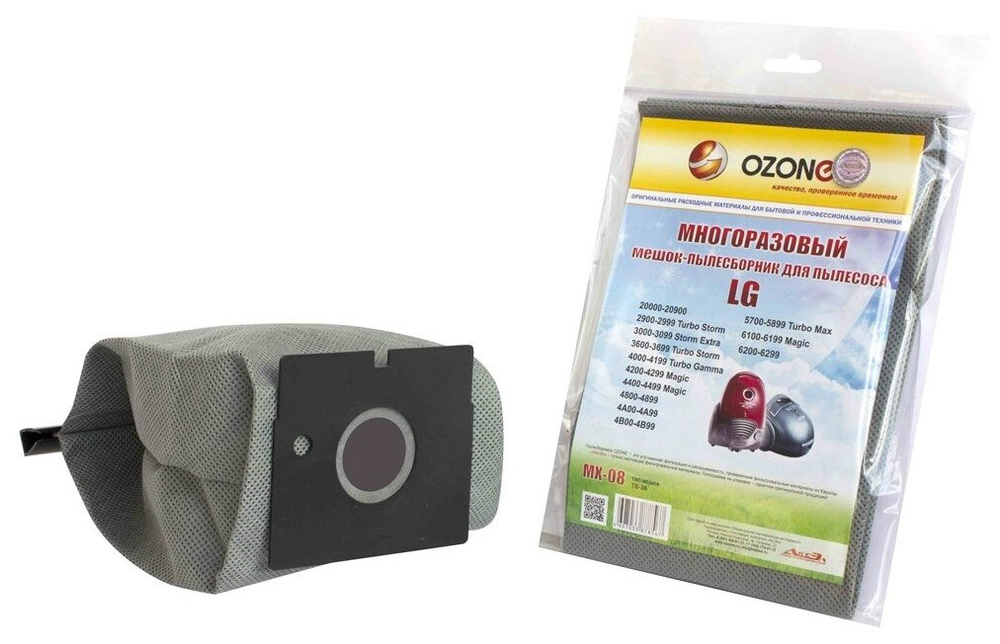 Пылесборник многоразовый OZONE LG TB-36 (MX-08)