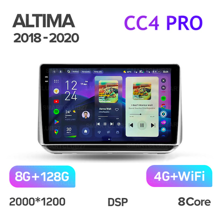 Teyes CC4 Pro 9" для Nissan Altima 2018-2020