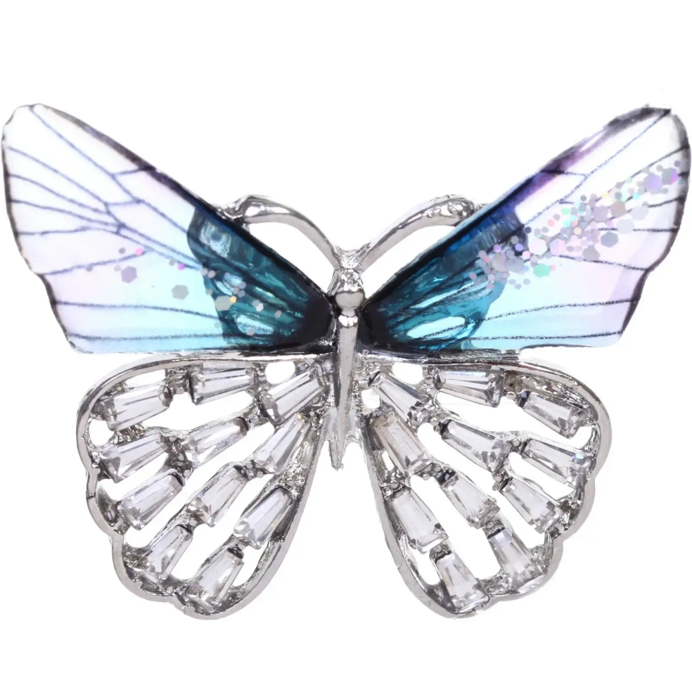Брошь «KLEVER KS», Бабочка, цвет как на фото, 5*4.2см (символ Возрождения)