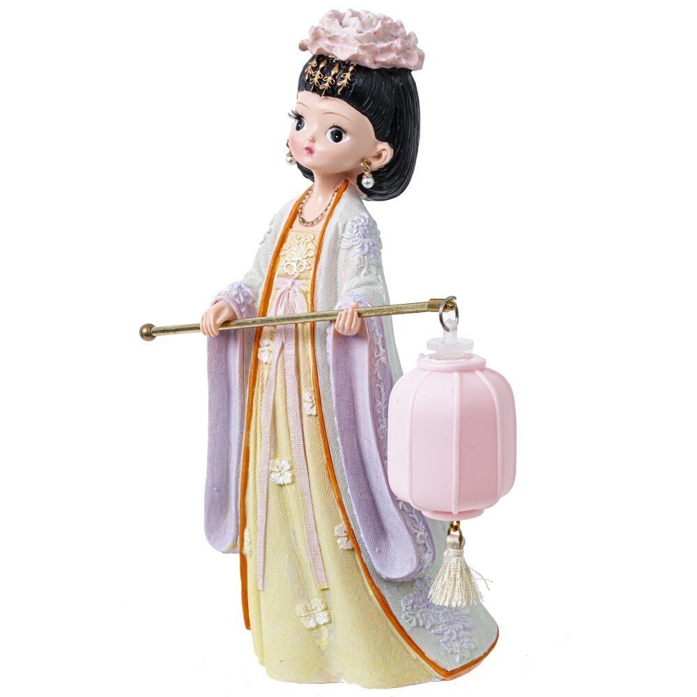 GAEM Фигурка декоративная "Гейша" (подсветка, 3xLR41) , L15 W9 H21 см, 2в.