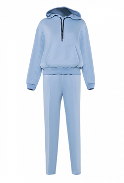 Спортивный костюм серо-голубой 08-05-22 SS