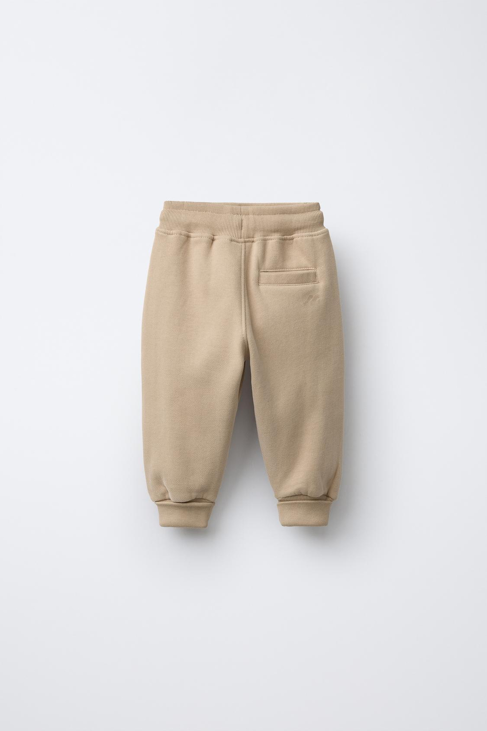 ZARA БРЮКИ-ДЖОГГЕРЫ С ЛОГОТИПОМ, РЫЖЕВАТО-КОРИЧНЕВЫЙ