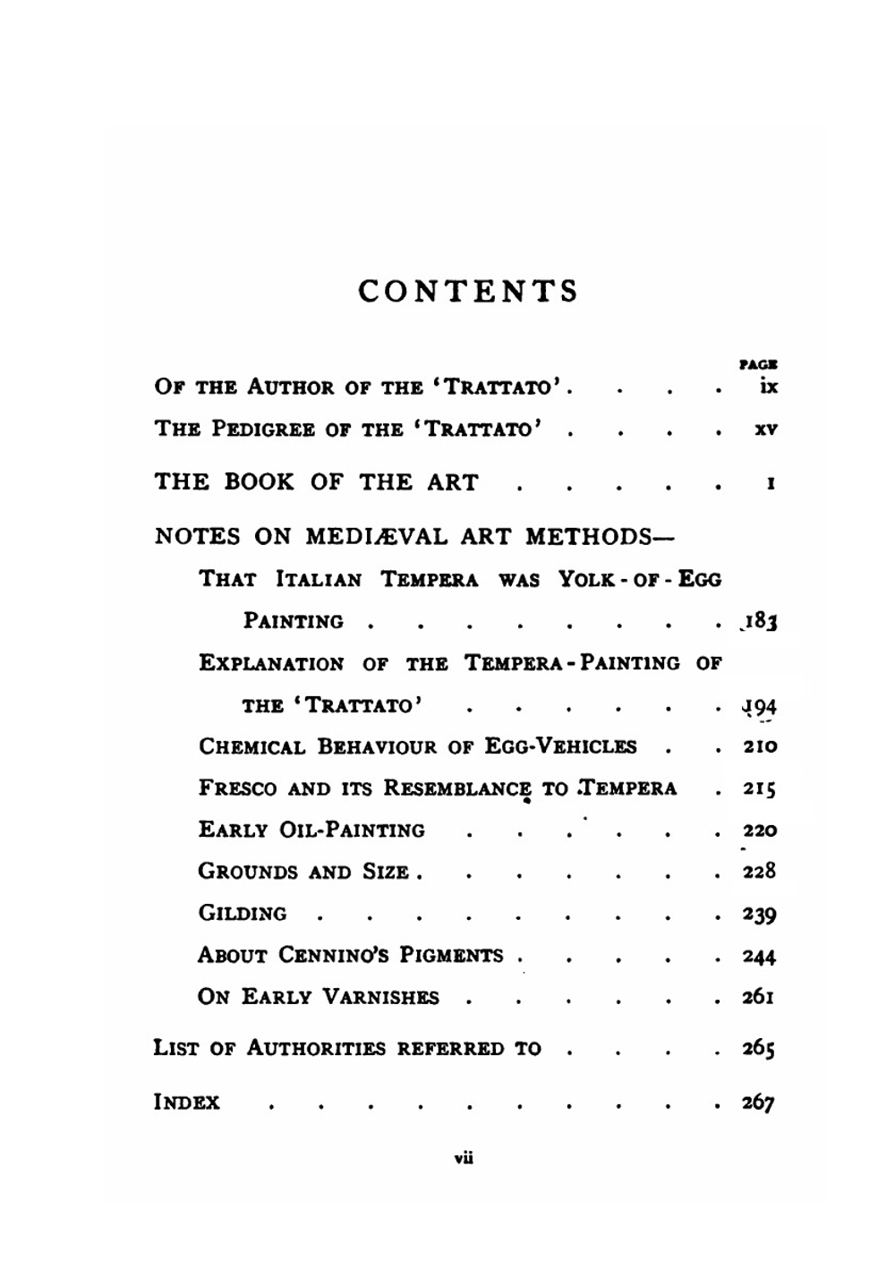 The book of the art of Cennino Cennini | Cennino Cennini