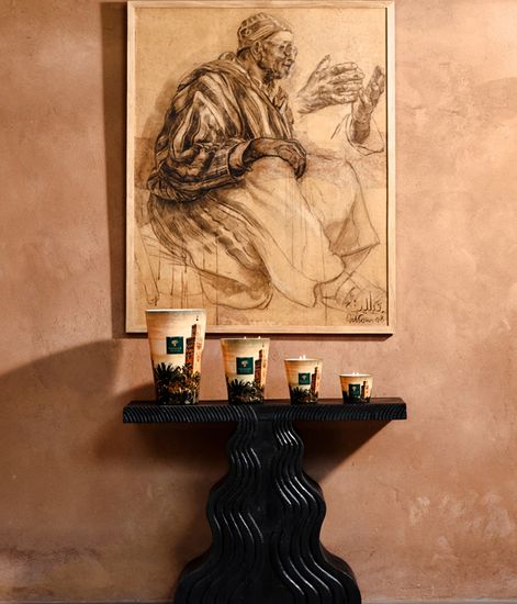 Koutoubia, свеча MAX 16 Orientalist limited collection, Baobab Collection