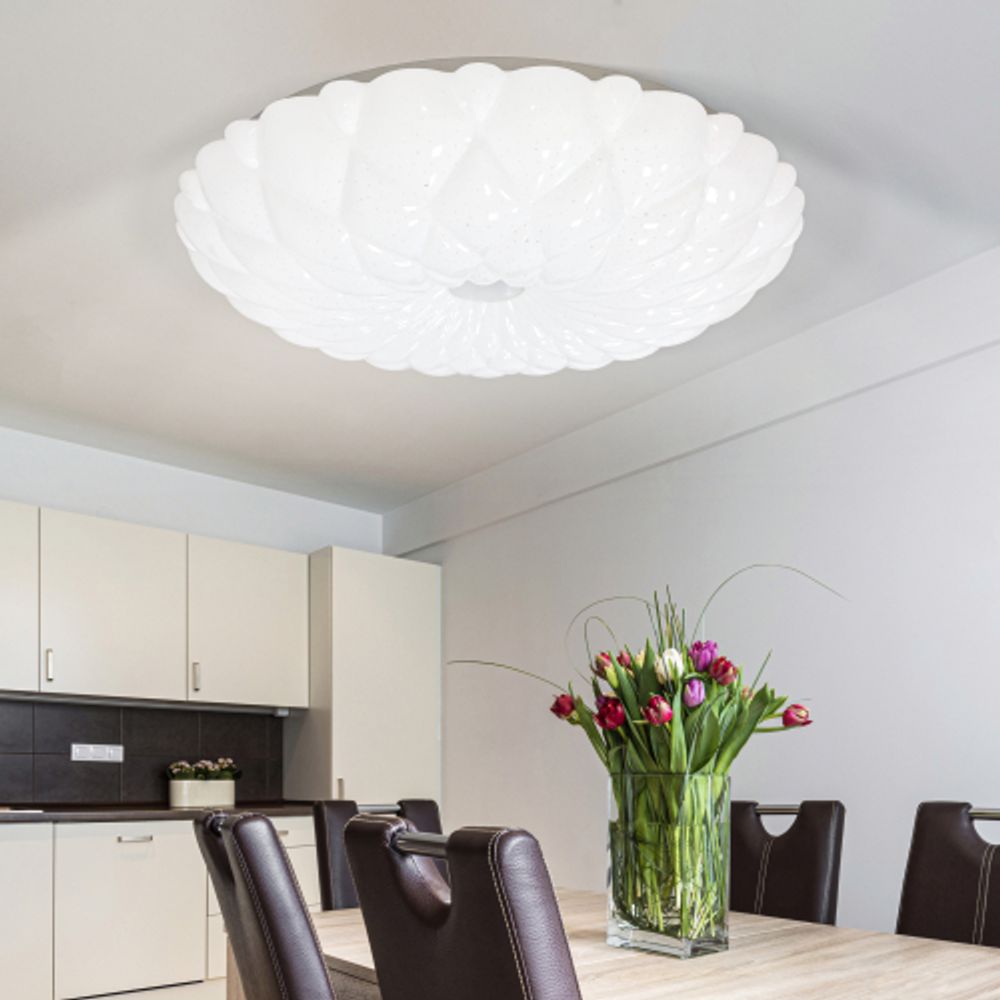 Светильник потолочный светодиодный ЭРА Классик без ДУ SPB-6-40 Malo 40Вт 4000К 2700Лм