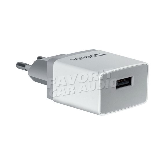 СЗУ 1 USB Defender UPA-11 1000mA пластик белый