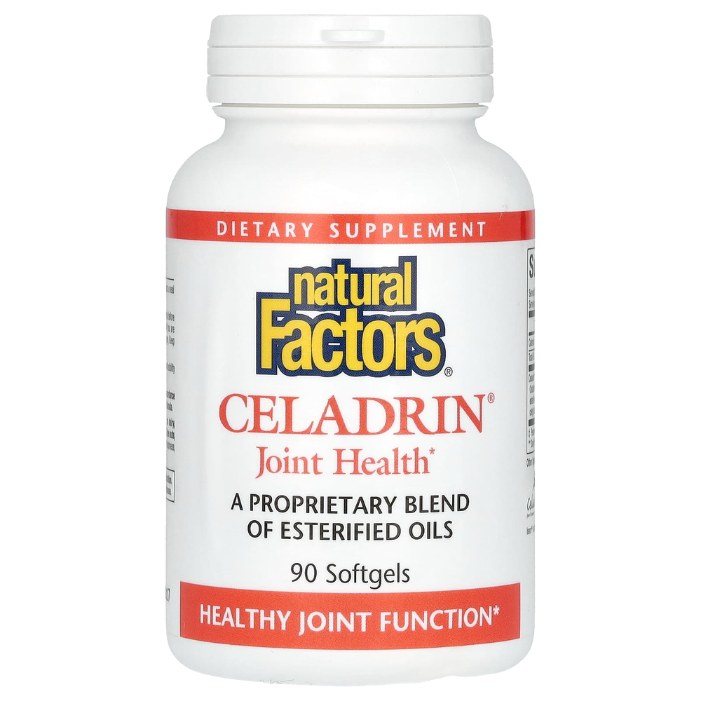 Natural Factors, Celadrin, для здоровья суставов, 90 капсул