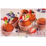 Салфетка на стол 42*27см в наборе 4шт «Кексики»