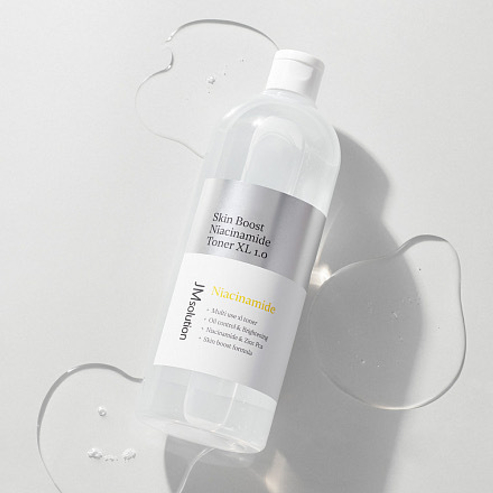 JMsolution Skin Boost Niacinamide Toner XL 1.0 себорегулирующий тонер-бустер с ниацинамидом