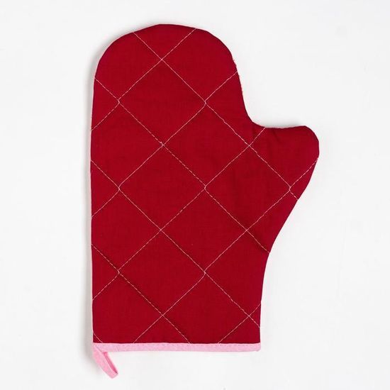 Набор кухонный "Сказочные звери" варежка-прихватка 20*28см, прихватка 19х19см,100%хл